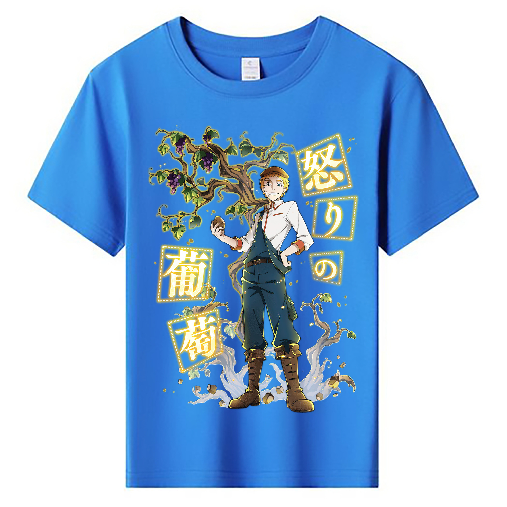 （画像用） 文豪ストレイドッグス Bungo Stray Dogs 綿100％キッズTシャツ（フロントプリント）